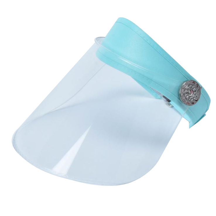 Kids faceshield masks medical protective plastic visor cap